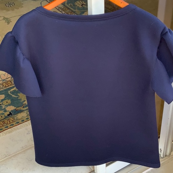 Italian Designer Brand P.A.R.O.S.H. Scuba Material Top - Picture 2 of 3